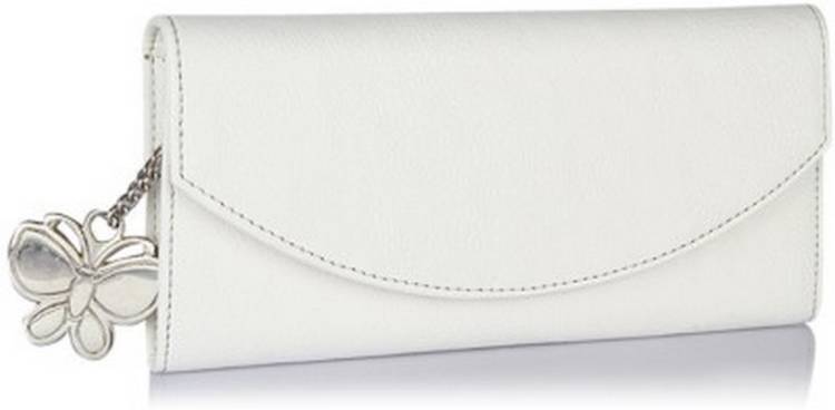 Casual White  Clutch  - Regular Size Price in India