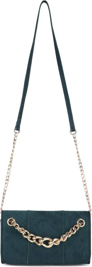Casual Green Clutch