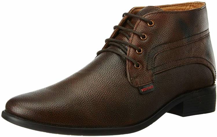 RC2381 Men Brown Boots Lace Up For Men