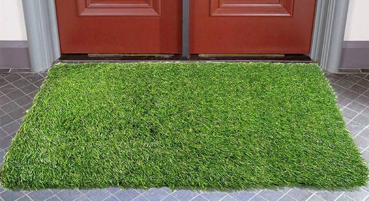 Hosta Homes Artificial Grass Door Mat