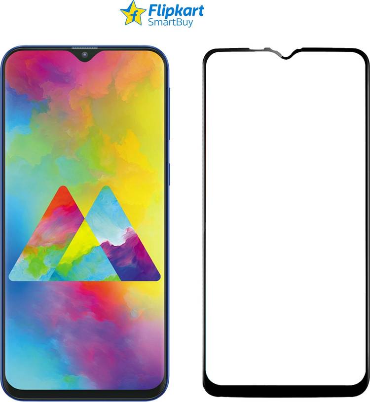 Flipkart SmartBuy Edge To Edge Tempered Glass for Samsung Galaxy M20, Samsung Galaxy A10, Samsung Galaxy M10, Samsung Galaxy A10s