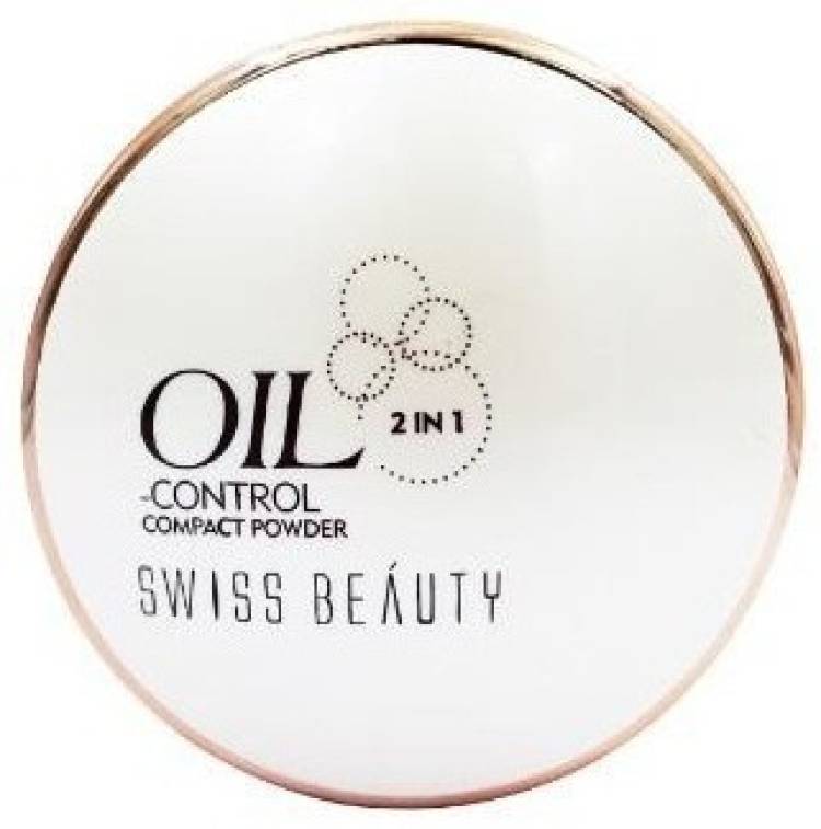 SWISS BEAUTY Oil Control 2 in 1 Compact Powder Compact Price in India