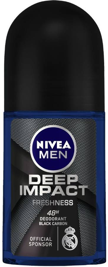 NIVEA MEN Deep Impact Freshness Deodorant Roll-on  -  For Men