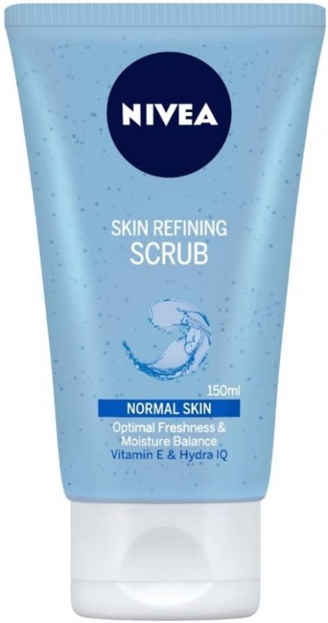NIVEA Women Face Wash, Skin Refining Scrub with Vitamin E Scrub Price in India