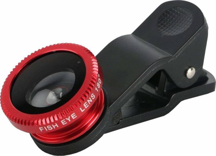 Flabo Universal Clip For Camera Mobile Phone (Black) Lens