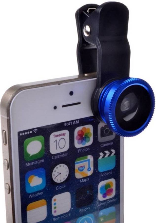 Flabo 3 in 1 Mobile Phone Camera  Kit with Clip on  Lens
