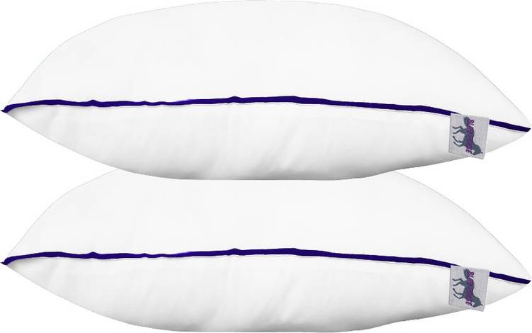 Blue Horse Microfibre Solid Sleeping Pillow Pack of 2