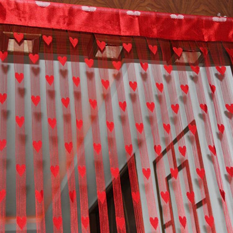 Stylewell 214 cm (7 ft) Net, Polyester Long Door Curtain Single Curtain