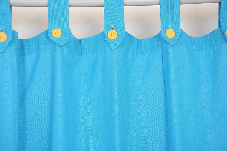 Alemah 244 cm (8 ft) Cotton Long Door Curtain (Pack Of 2)