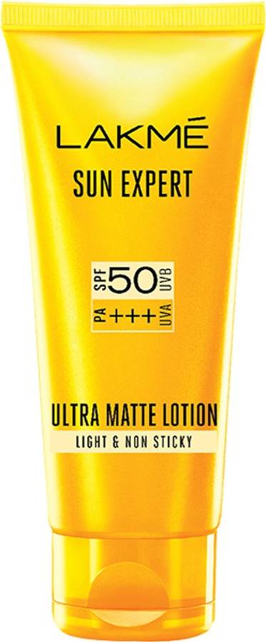 Lakmé Light and Non Sticky Sun Expert Ultra Matte Lotion - SPF 50 PA+++