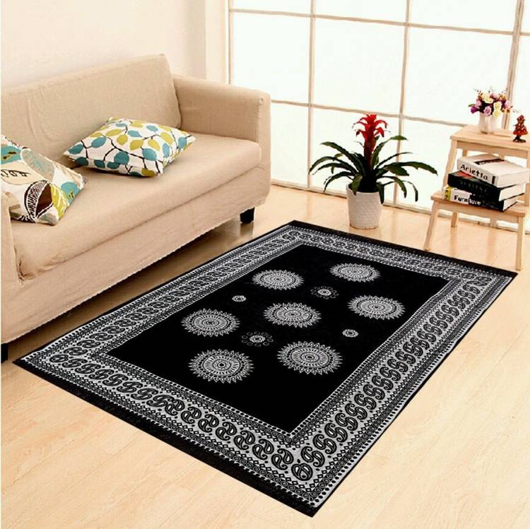 NEW STYLE VG Black Cotton Carpet
