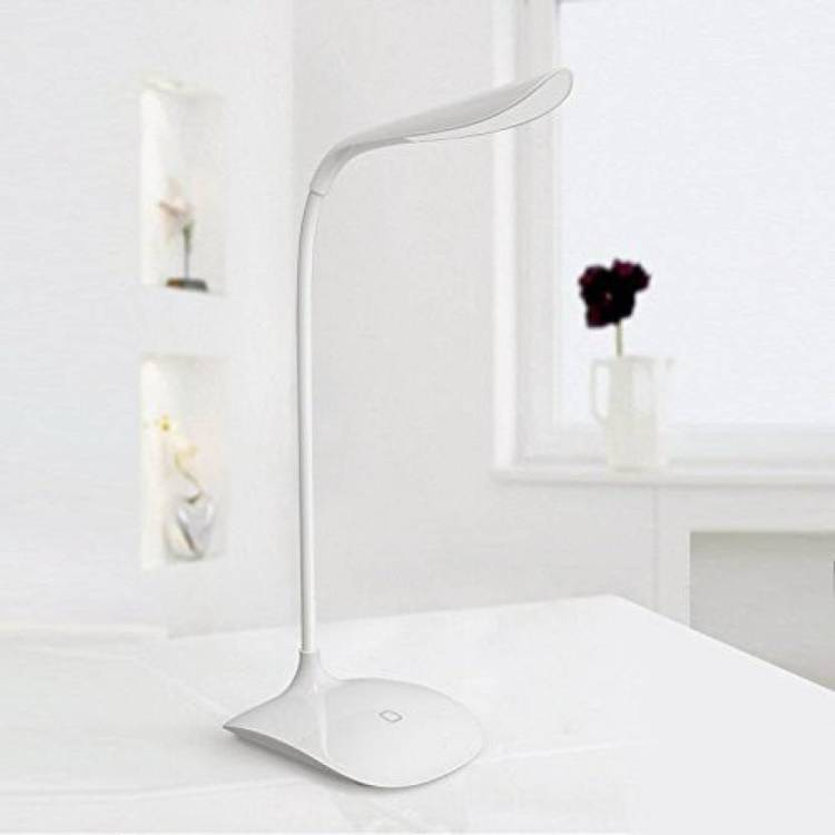 ESN 999 Rechargeable LED Touch On/Off Switch USB Charging(White) Study Lamp