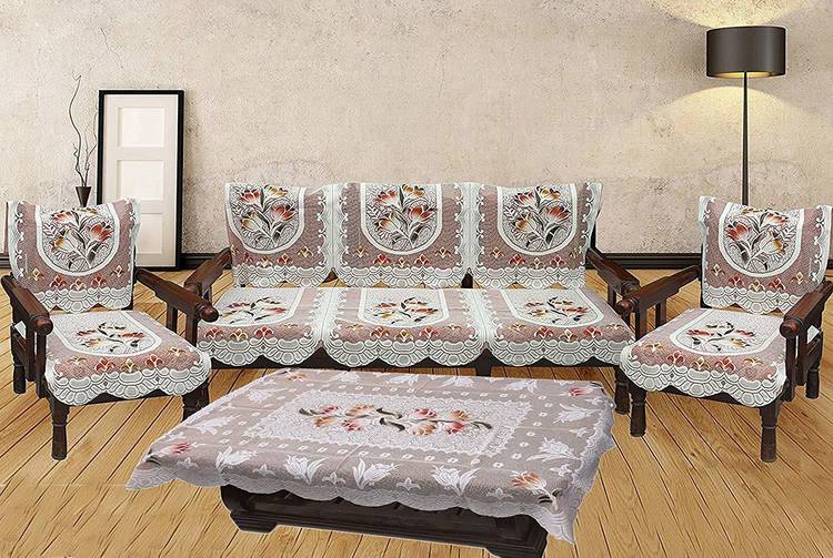Aditya Home Decor Cotton Sofa Cover