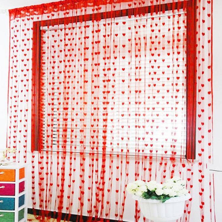 De-Ultimate 214 cm (7 ft) Net, Polyester Long Door Curtain (Pack Of 2)