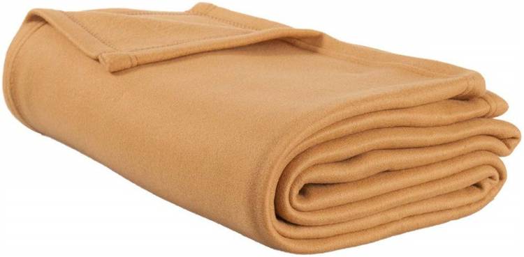 The Home Talk Solid Single Fleece Blanket