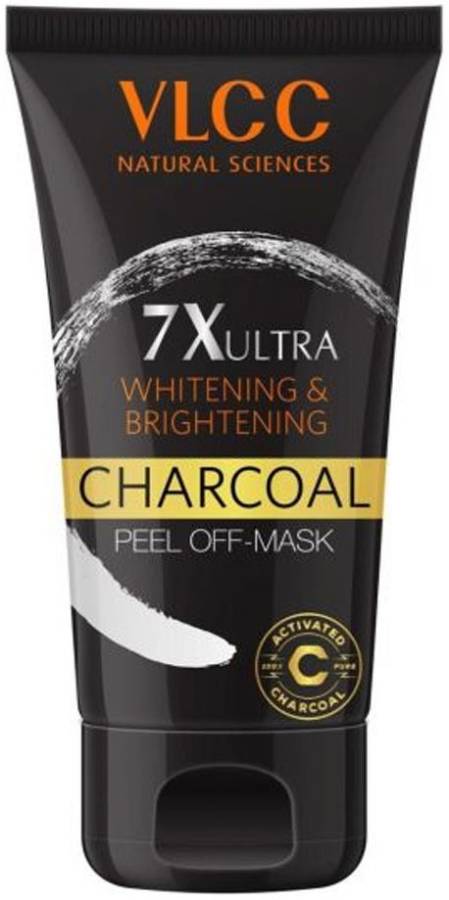 VLCC Charcoal Peel Off Mask 7X Ultra Whitening & Brightening Price in India