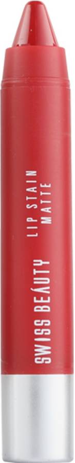 SWISS BEAUTY Lipstick-205 Matte-206 Coral Red Price in India