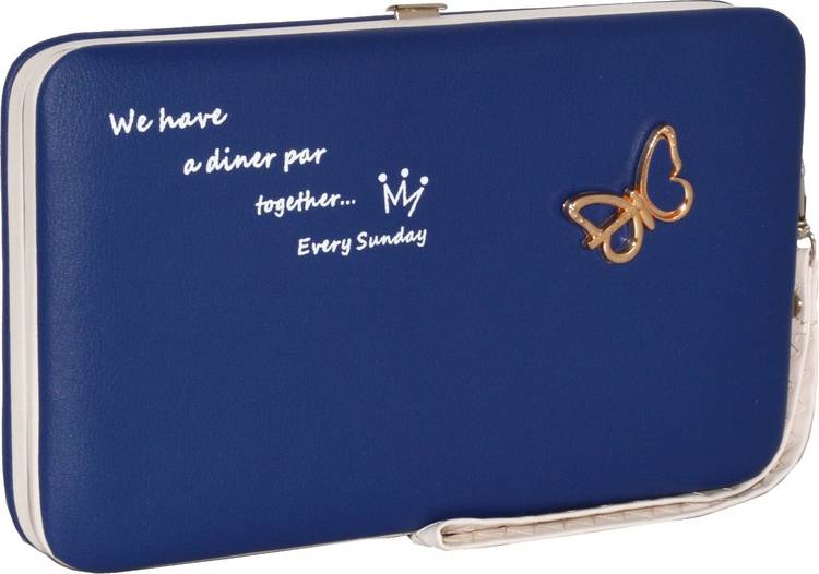 Party Blue Clutch