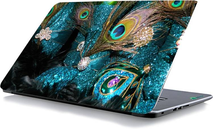 RADANYA Peacock Feather Laptop Skin 81032 Vinyl Laptop Decal 15.6