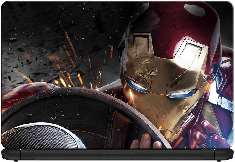 doodad Marvels Ironman Removable Vinyl Skin Laptop Decal 15.6