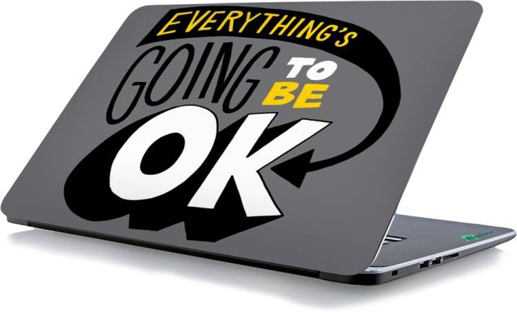 RADANYA Going Ok Laptop Skin 27218 Vinyl Laptop Decal 15.6