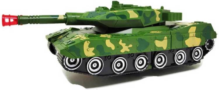 SHIVA1341 Robot Army Deformation T-90 Combat Tank With Light And Musical Sound Toy For Kids