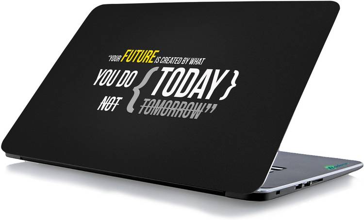 RADANYA Quotes Laptop Skin 75209 Vinyl Laptop Decal 15.6