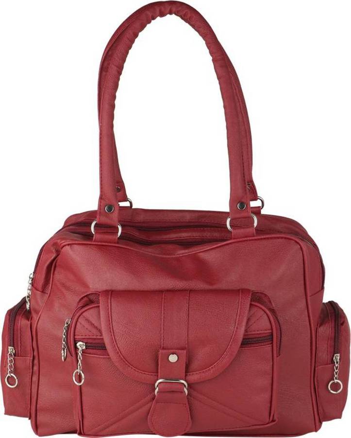 Women Maroon Hand-held Bag