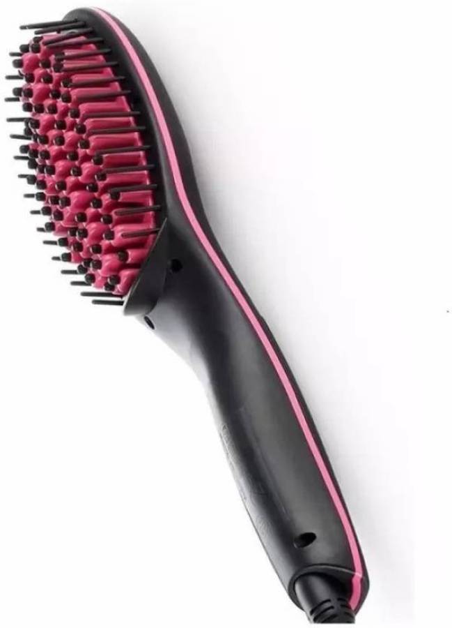 GORICH Simply Hair Straightener Straight Ceramic Hair Straightener Brush Straightener_Black-6 Hair Straightener Price in India