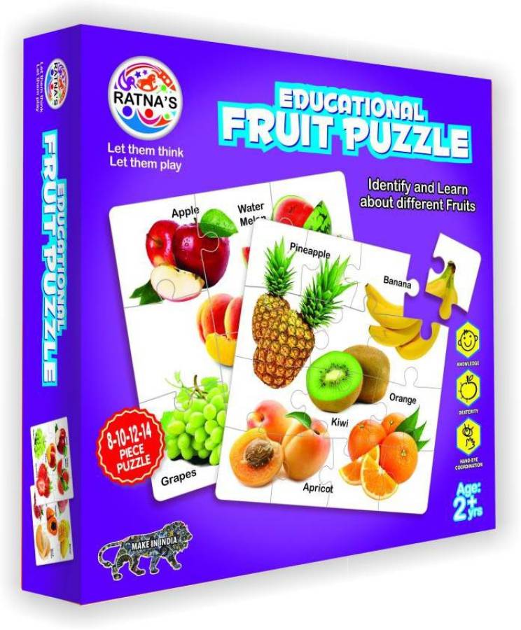 Ratnas EDUCATIONAL JIGSAW FRUIT