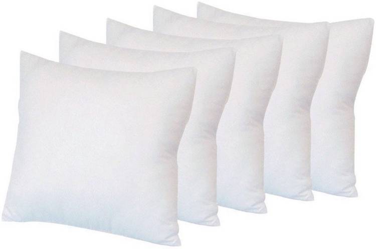 KETSAAL Cotton Solid Sleeping Pillow Pack of 5