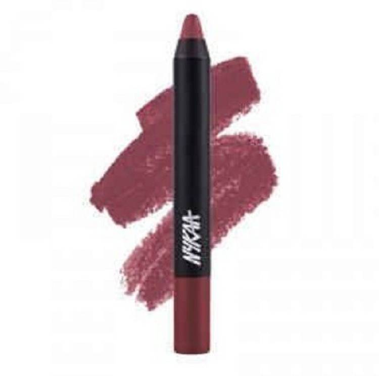 NYKAA MATTE-ilicious Crayon Lipstick Price in India