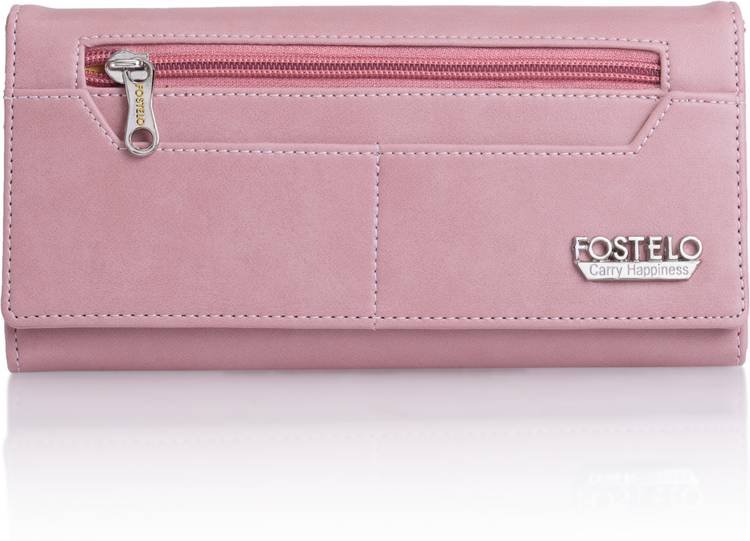 Casual Pink  Clutch  - Regular Size