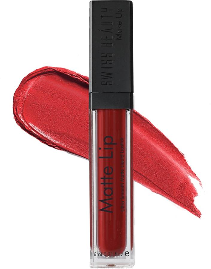 SWISS BEAUTY Lip Gloss 302-S6 Wine Red Price in India