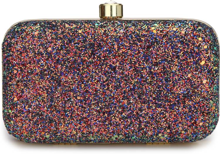 Party Multicolor  Clutch Price in India