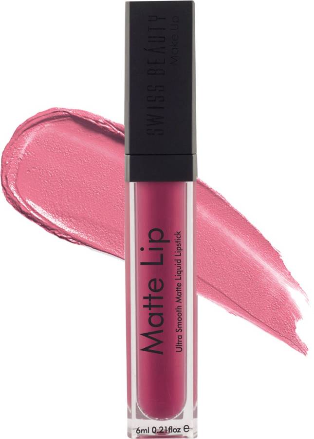 SWISS BEAUTY Lip Gloss 302-S12 Mauve Pink Price in India