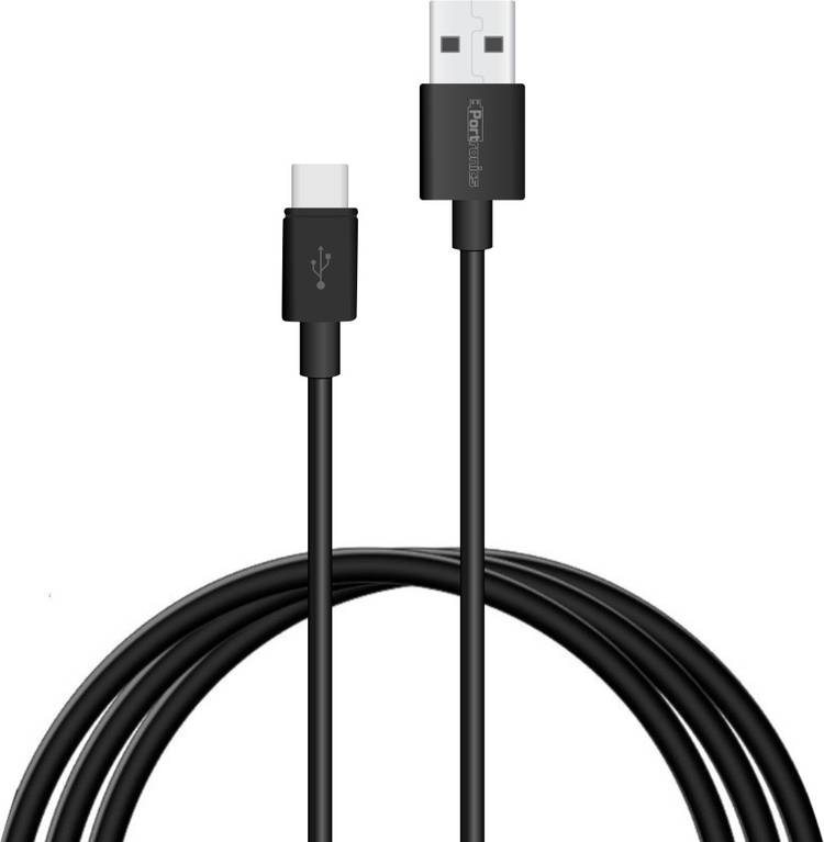 Portronics POR-656 Konnect Core 1 m USB Type C Cable