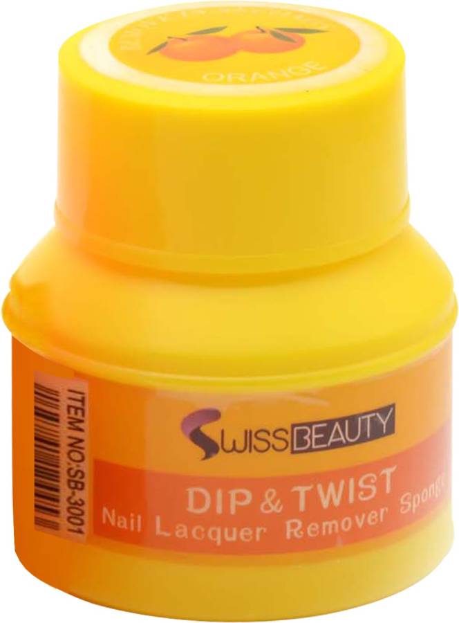 SWISS BEAUTY Nail Polish Remover-3001Orange Price in India