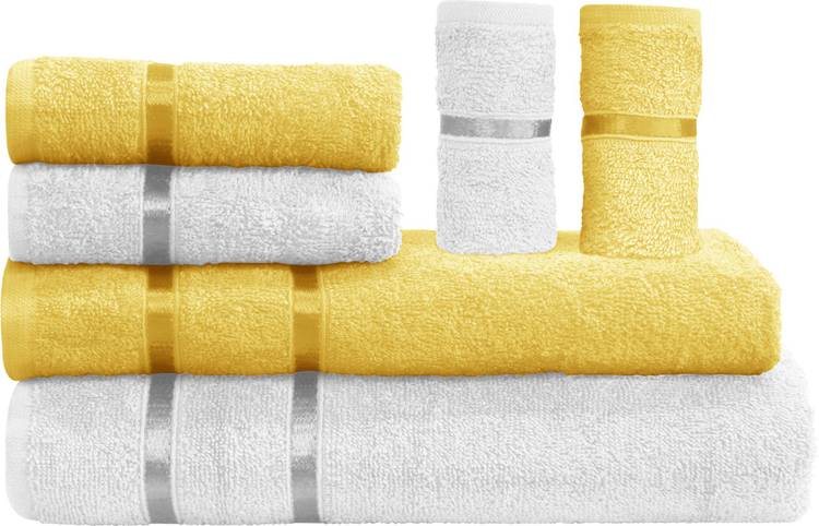 Story@home Terry Cotton 450 GSM Bath Towel Set