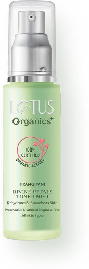 Lotus Organics+ Divine Petals Toner-Mist Women Price in India