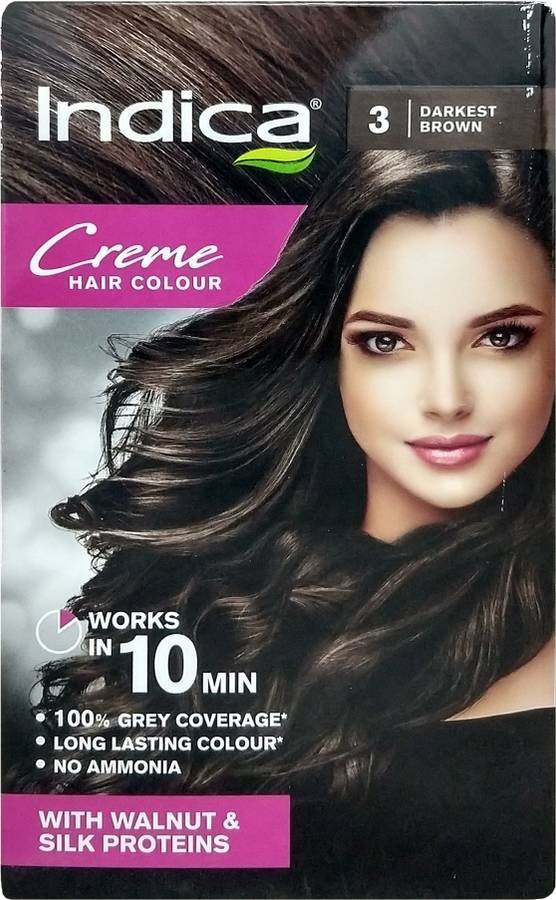 Indica 10 Minutes Creme , Darkest Brown