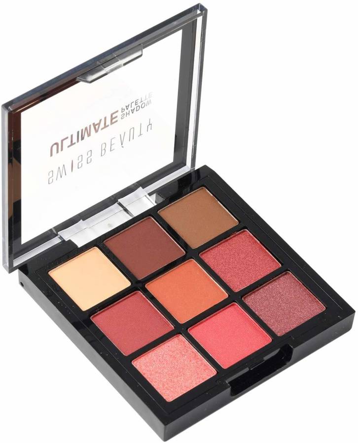 SWISS BEAUTY Ultimate eyeshadow palette with 9 Natural Colors- Shade-01 9 g Price in India