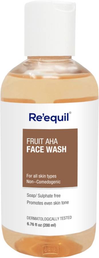 Re'equil Re’equil Fruit AHA  - 200ml Face Wash Price in India