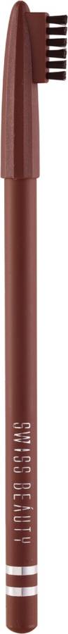 SWISS BEAUTY Eyebrow Pencil SB-1202-Light Brown Price in India