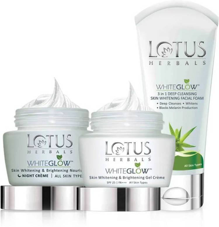 LOTUS Herbals White Glow Day And Night Pack Price in India