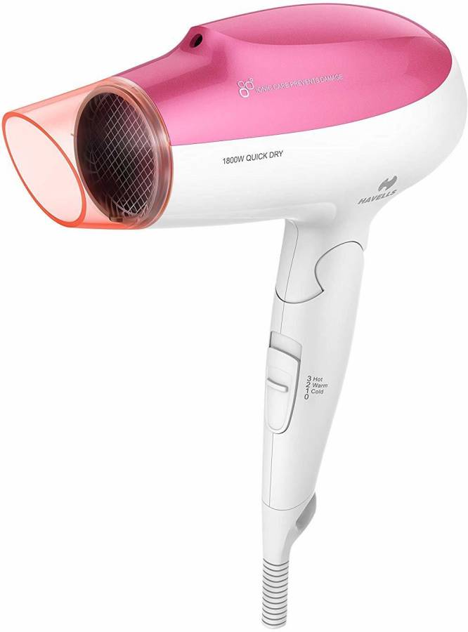 HAVELLS HD3225 1800W Powerful Dryer (Pink) Hair Dryer Price in India