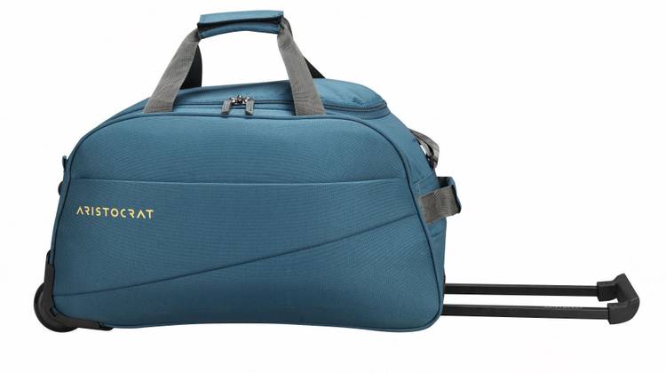 Aristocrat ROOKIE DFT 62 (E) TEAL BLUE Duffel Strolley Bag