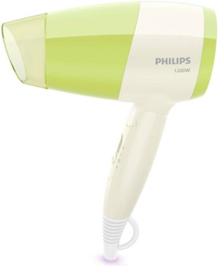 PHILIPS Essential Care BHC015/05 1200 W Green, White Hair Dryer Price in India
