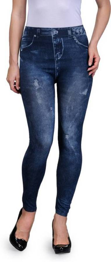 Mesh Dark Blue Jegging