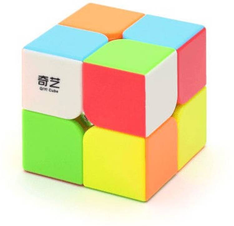 Cubelelo QiYi QiDi S 2x2 Stickerless Cube for Kids & Adults Magic Speedy Cube